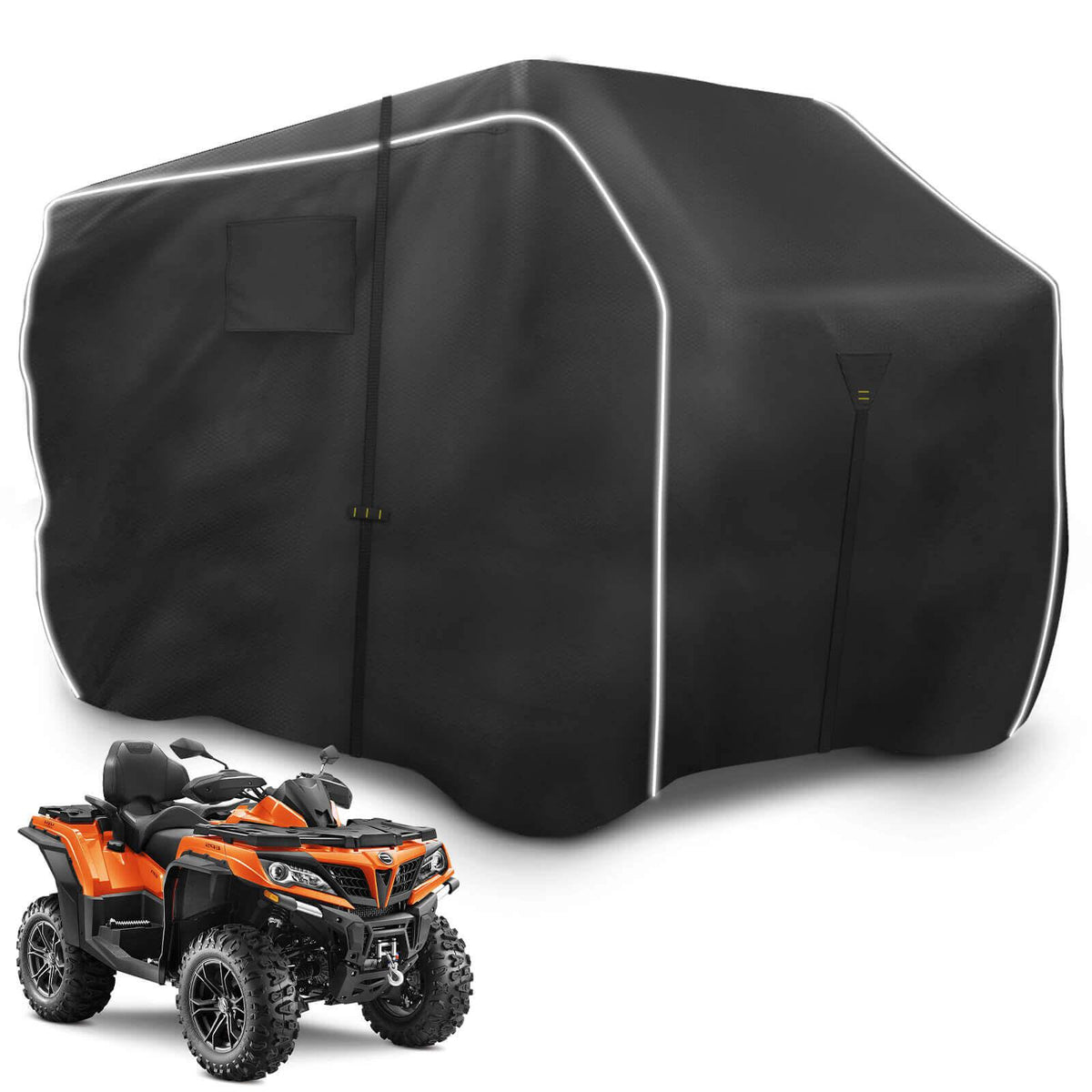 Zenicham 600D ATV Cover - 4 Wheeler Covers Outdoor Storage – zenicham